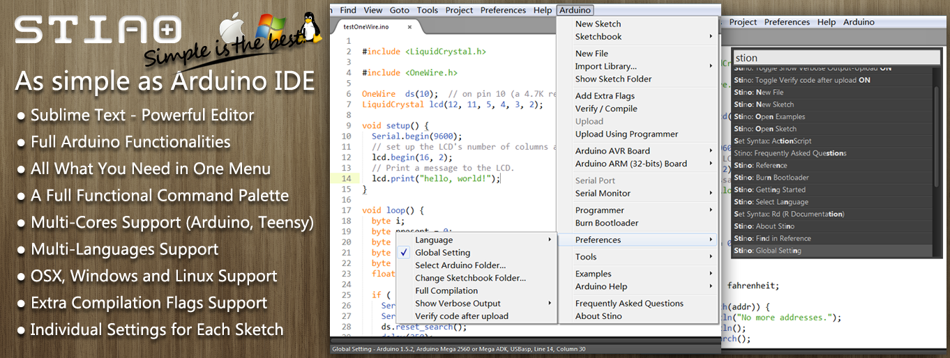 how do you compile and run c code in sublime text 3 for mac